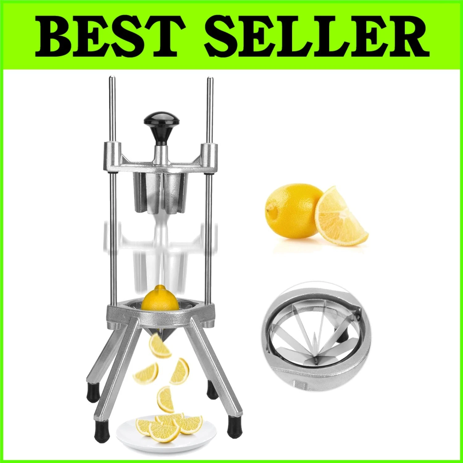 Ergonomic Stainless Steel Vegetable Cutter: Quick 8 Wedges for Home & Commercial
Opens in a new wind