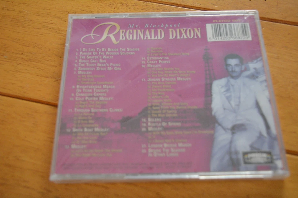 Reginald Dixon Mr. Blackpool CD Vintage Organ Music Big Band Instrumental Album - Image 2 of 2
