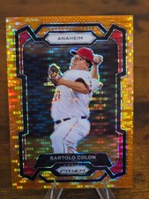 2024 Panini Prizm - Bartolo Colon #71 Orange Pulsar Prizm /399