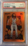 Bo Jackson Battle Arena | Alpha Orange Battlefoil Marverati Fire | PSA 10