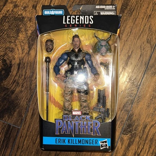 NUEVO EN CAJA Hasbro Marvel Legends ERIK KILLMONGER Black Panther Series 2 M’Baku BAF