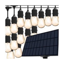 VIVII Solar String Lights, 44 Ft Solar String Light with 15 Waterpr... Fast Ship