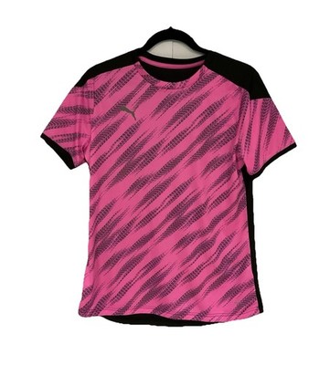 Puma Women s Ftblnxt Graphic Short Sleeve T-Shirt in shocking pink Large