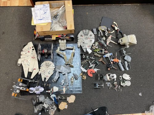 Large Star Wars Vehicle & Figure (Power Of The Force X-Wing Fighter, Kenner)