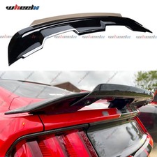 2pc Wickerbill Spoiler Rear Fits 2015-2023 Ford Mustang Gt1500 Smoke Wicker Bill 2pc Wickerbill Spoiler Rear Fits 2015-2023 Ford Mustang Gt1500 Smoke Wicker Bill
