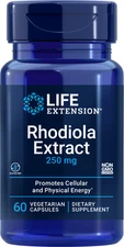 Life Extension RHODIOLA EXTRACT 250 MG 60 Veg Caps