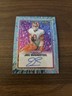 2025 Leaf Vivid Jake Briningstool Rookie Teal Laser Auto /10 SP Clemson Chiefs