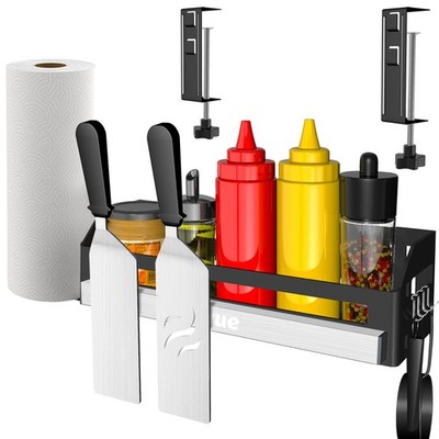 Griddle Caddy for Blackstone Griddles 17''/22''/28''/36''/Prep Cart, Space Saving...