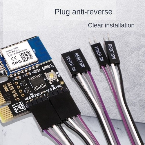 2X(A3 Tuya Wifi PC Netzschalter Desktop-Computer Remote-Boot-Startkarte Sch5810 - Bild 2 von 7