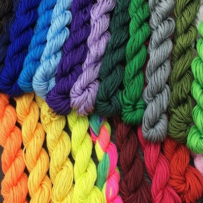60 Meters Nylon String Chinese Knotting Thread A 1mm Macrame Rattail Cord