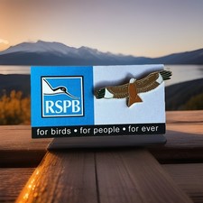 RSPB-2000/2001 Early RED KITE (Green Wing Tips )on Original Horizontal Card 