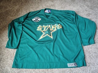 Dallas Stars Jersey Mens XXL Green Center Ice Hockey NHL Logo Home