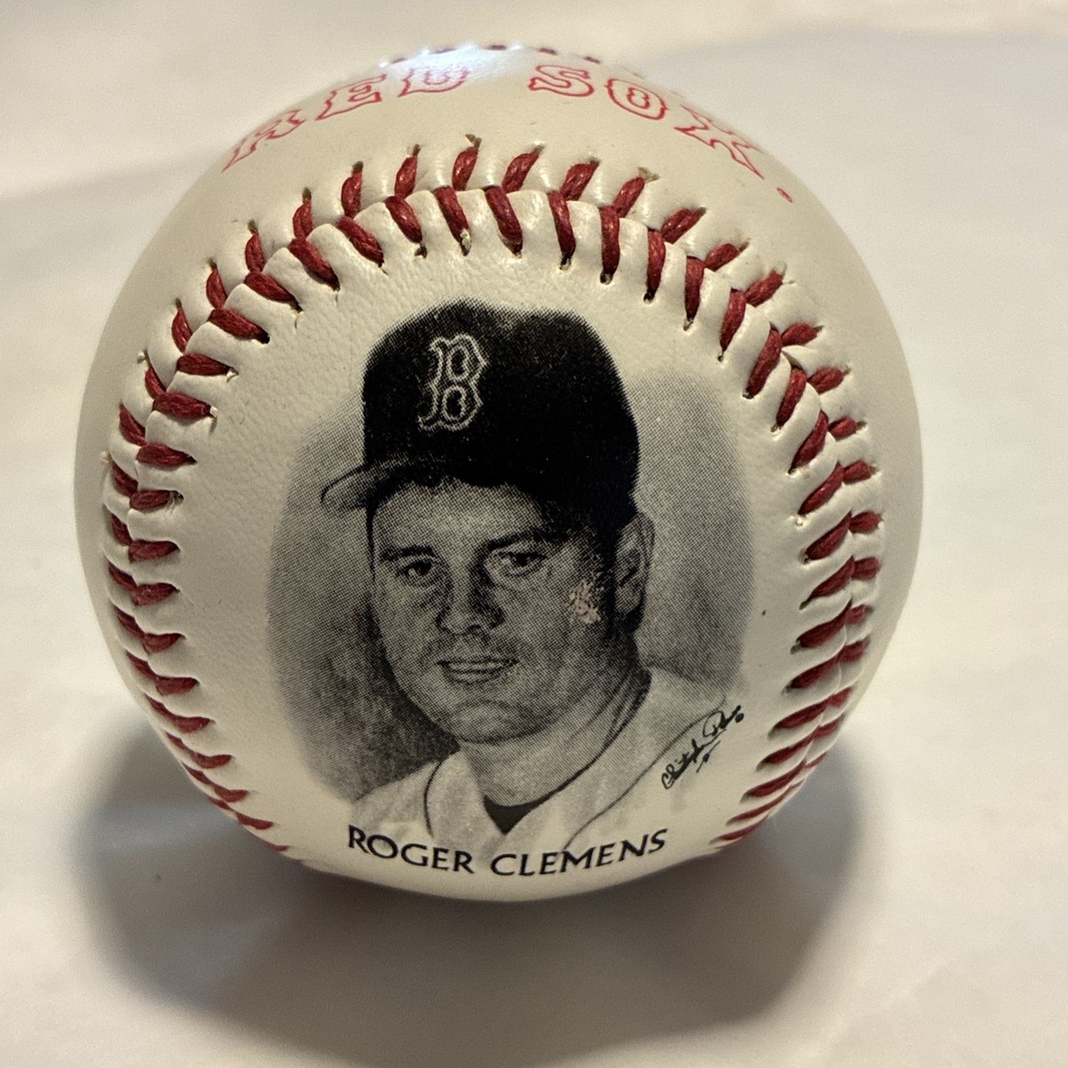 Roger Clemens Souvenir Baseball Boston Red Sox Fotoball 1996
