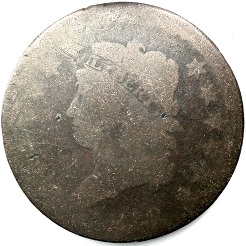 1808 Classic Head Large Cent AG Details Nice Early American Copper Coin Damaged