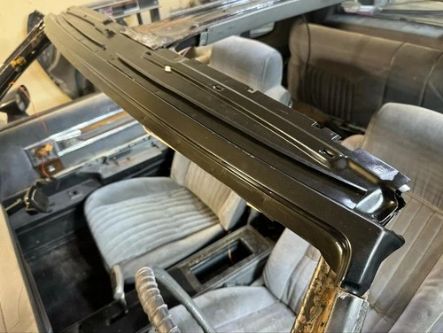 1981-88 GBody T-Top Upper and Lower Roof Header Panel assembly Welded Retainers