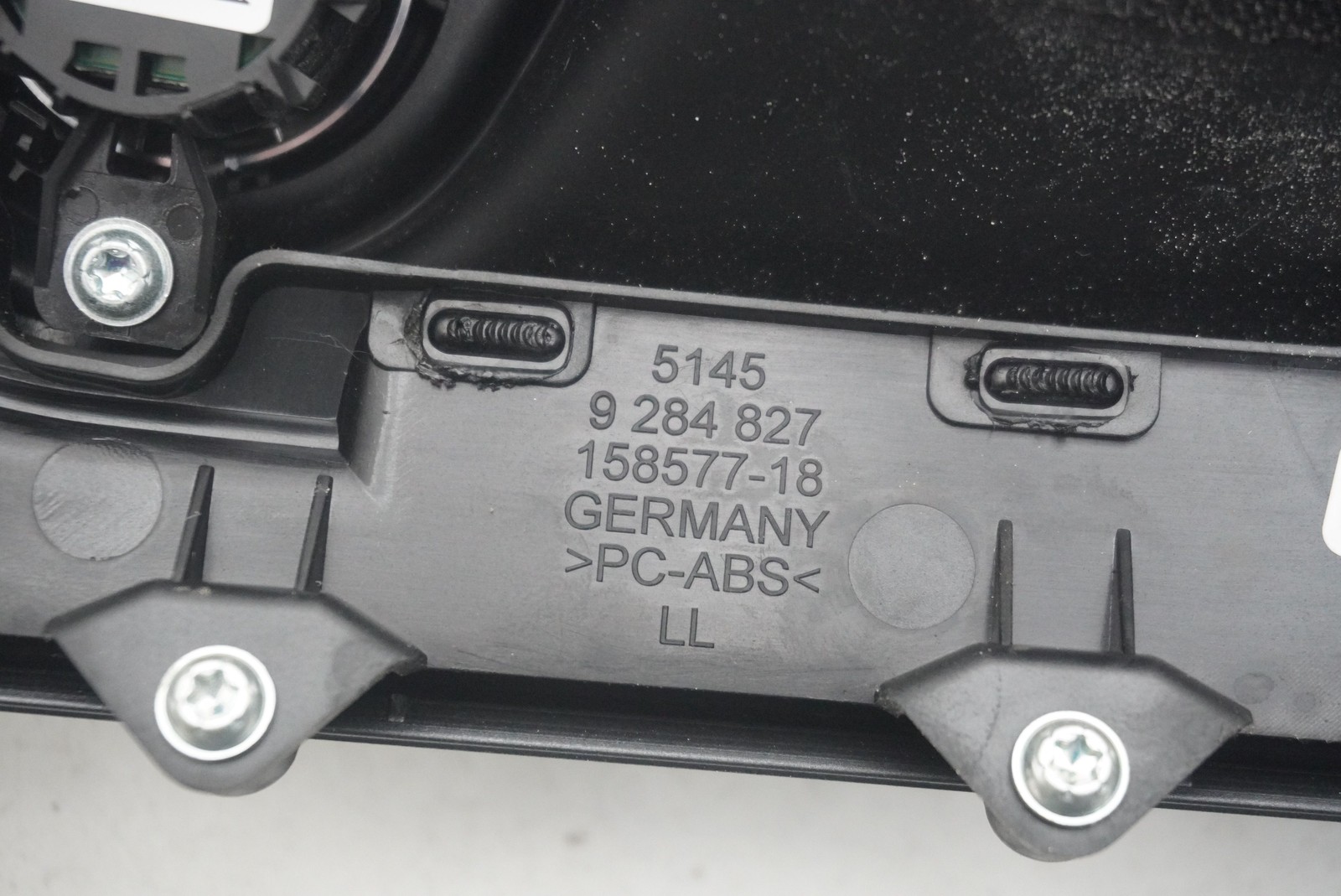 Center Console Trim Panel Bezel Switch 51459284827 OEM BMW i8 2017 *Note