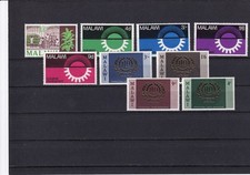Malawi 1960's Industrial, Organization etc selection of mint stamps XA27