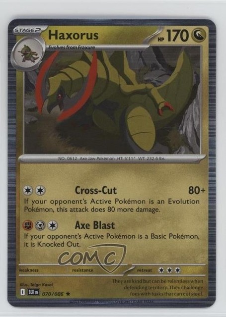 Haxorus (Black Bolt)