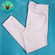 Peter Millar Pants Women  s 8 32x27.5 White Karlie Stretch Sateen Mid Rise Golf