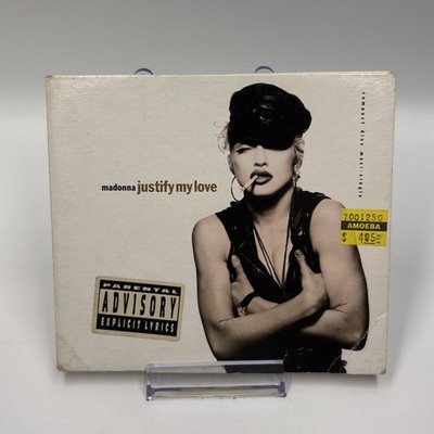 Madonna Justify My Love CD Single 1990 Sire Remixes Express Yourself Pop Good