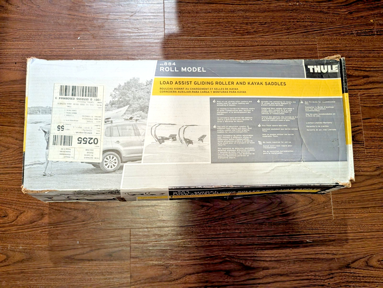 Carrier - New - For Thule Squarebars - Solo Loading!