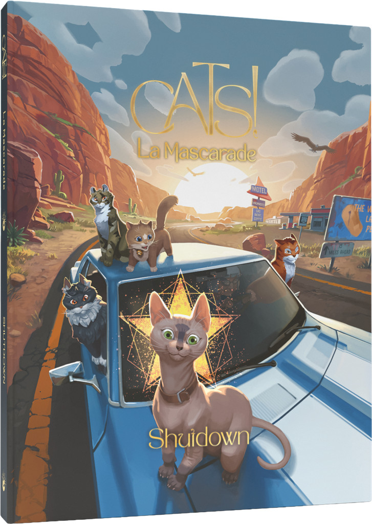 Cats! La Mascarade - Shutdown edition reliee avec illustrations couleur