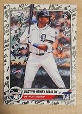 #82 2025 Topps All Star Game Base Justyn-Henry Malloy RC Tigers