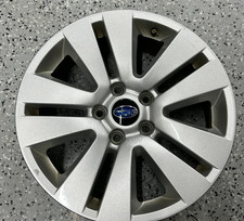 2015-2019 Subaru Outback Wheel 17x7 Aluminum Alloy Silver 5 V Spoke OEM