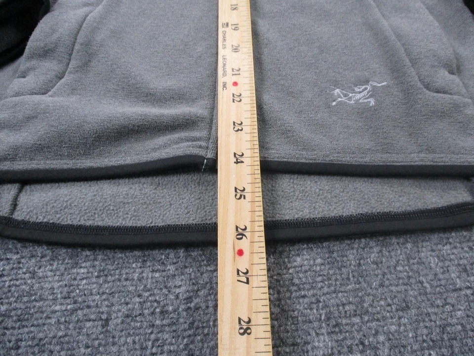 Arcteryx Jacket Women S Gray Fleece Outdoors Active Stretch Hiking Track Logo - Image 4 of 4