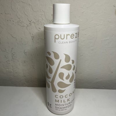 Purezero Coconut Milk Moisturizing Shampoo 12 fl oz Clean Beauty Sulfate Free