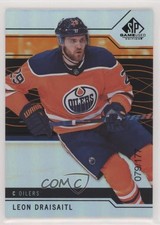 2018-19 Upper Deck SP Game Used Orange Rainbow 79/177 Leon Draisaitl #63 2de