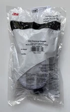 3M Chemical Goggles Clear Anti-Fog Lens MPN# 334 Safety Goggles