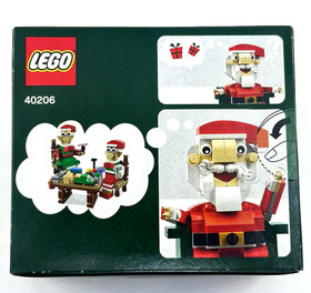 LEGO 2016 Santa Claus Holiday Seasonal Christmas Set 40206 New Old Stock 6137149