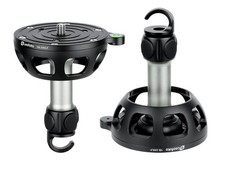 Leofoto YB-100LP Leveling Base w/ Handle for 100mm Bowl - 3/8'', Black, YB-100LP