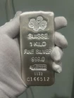 PAMP Suisse 1 Kilo .999 Fine Silver Bar – 32.15 Troy Oz – Investment Bullion WOW
