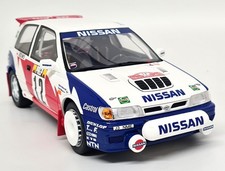 Otto 1/18 Nissan Sunny GTi-R Rally Monte Carlo Makinen '92 Resin Scale Model Car