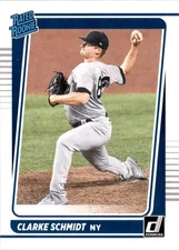 2021 Donruss Baseball Card #41 Clarke Schmidt RR RC