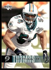 Zach Thomas 2006 Upper Deck #106 Dolphins NFL READ FREE SHIPPING AutographDen