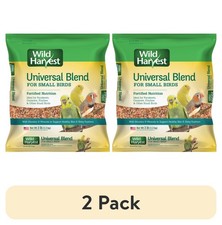  2 pack Wild Harvest Universal Blend Premium Small Birds Seed, 3 lbs