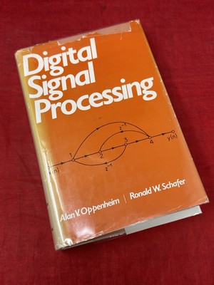 Digital Signal Processing by Oppenheim & Schafer HB Book  VTG 1975