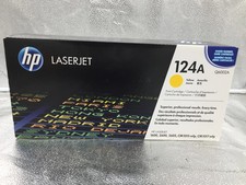 NEW HP 124A Yellow Original LaserJet Toner Cartridge Q6002A
