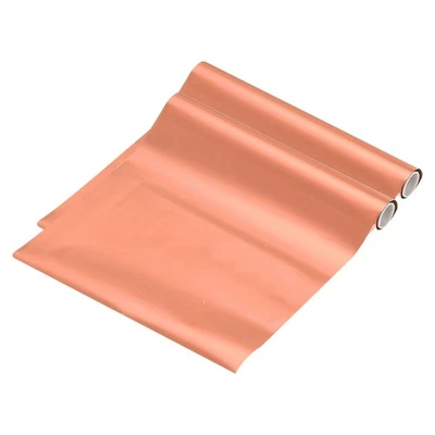 2 pièces feuille réactive 15x300 cm pour stylo à foil chaud DIY, cuivre - Photo 1/4