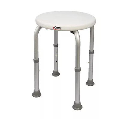 Carex Compact Shower Stool Seat