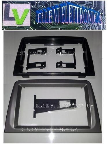 0041 RMS Mascherina Adattatore Autoradio 2 DIN Colore TITANIUM Alfa Romeo Mito