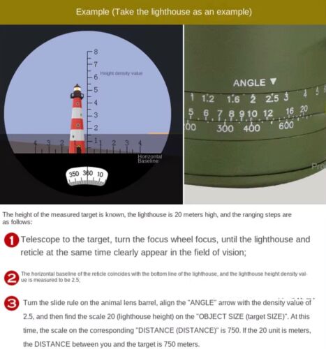 Binoculars: 10 × 50 High Definition with Compass Infrared Rangefinder Waterproof - Picture 12 of 24