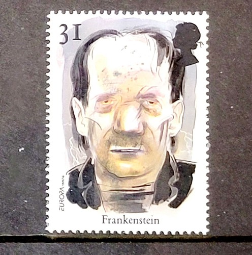 Horror Tales of Terror Collectors Stamp Set Of 4 Great Britian VTG Pristine HTF - Imagen 7 de 12
