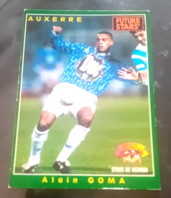 PANINI ALAIN GUMMI 1992 1993 FUTURE STARS AJA AUXERRE FRANCE