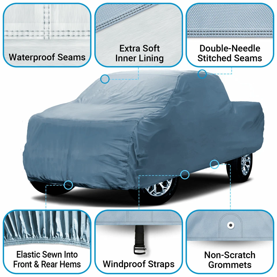 For [Ford F-450 Super Duty] 100% Waterproof / Lifetime Warranty Truck Car Cover - Image 2 of 4