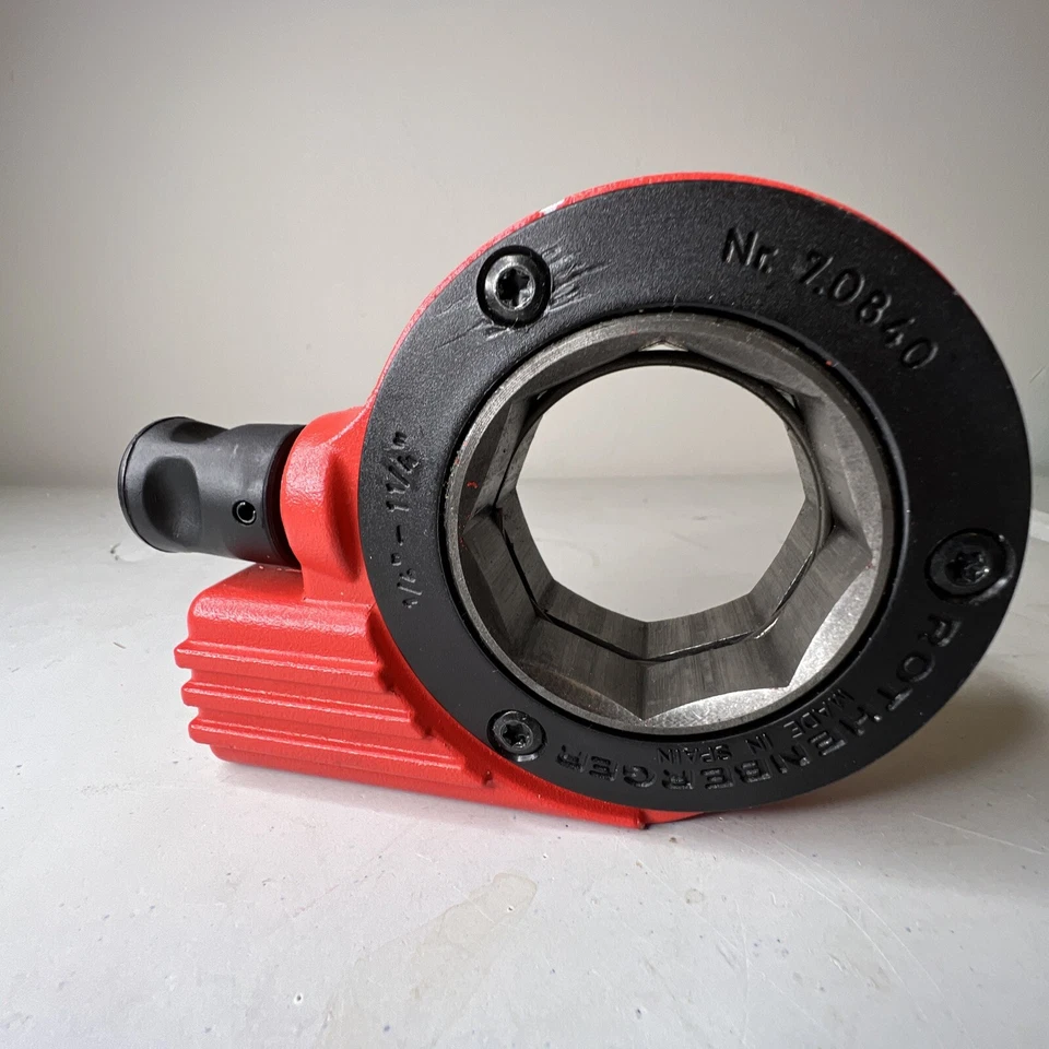 Rothenberger Ratchet Threader Head Nr. 7.0840 1/4-1.1/4 Die Head 1/2 Nr. 7.0912 - Image 2 of 4