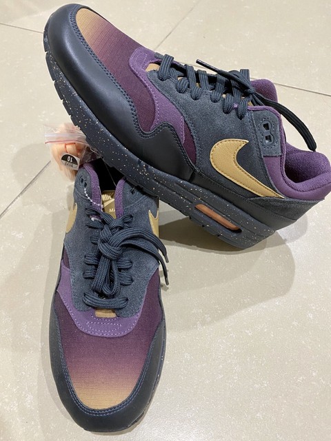 nike air max 1 gradient toe pro purple